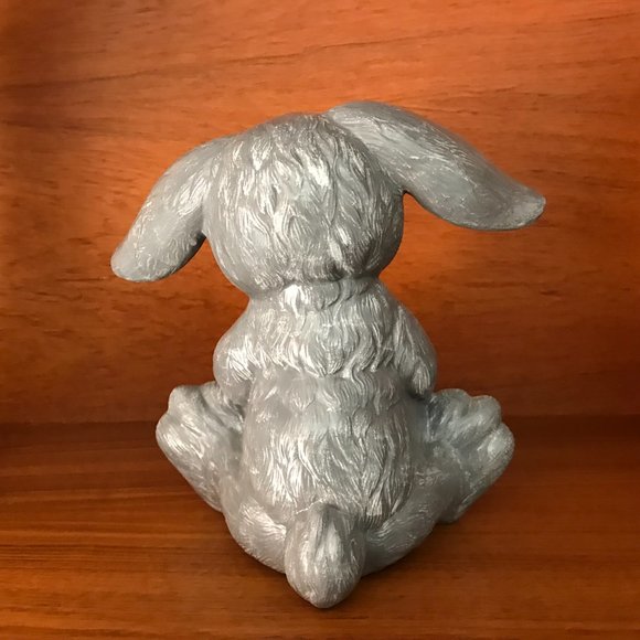 Bunny Rabbit Pottery Planter - Picture 4 of 7